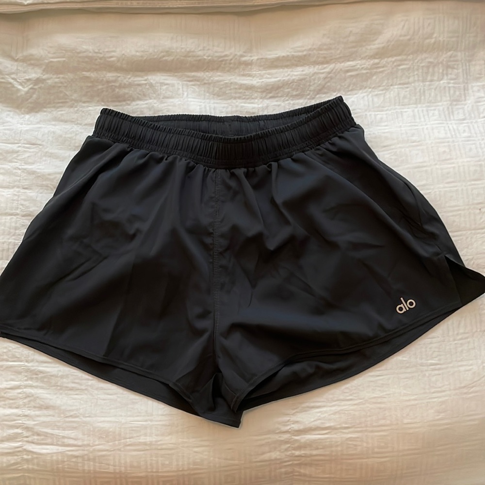 High rise alo yoga shorts